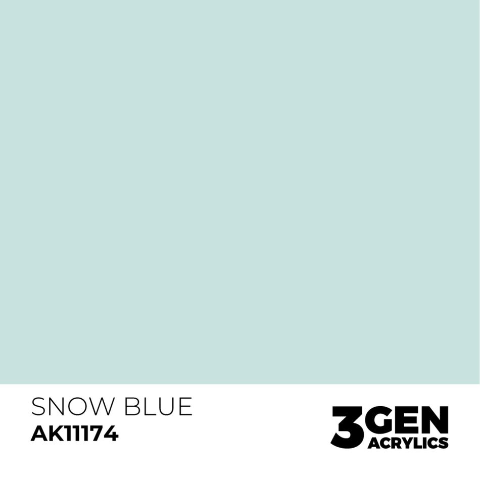 AK Interactive 3GEN - AK11174 SNOW BLUE – STANDARD