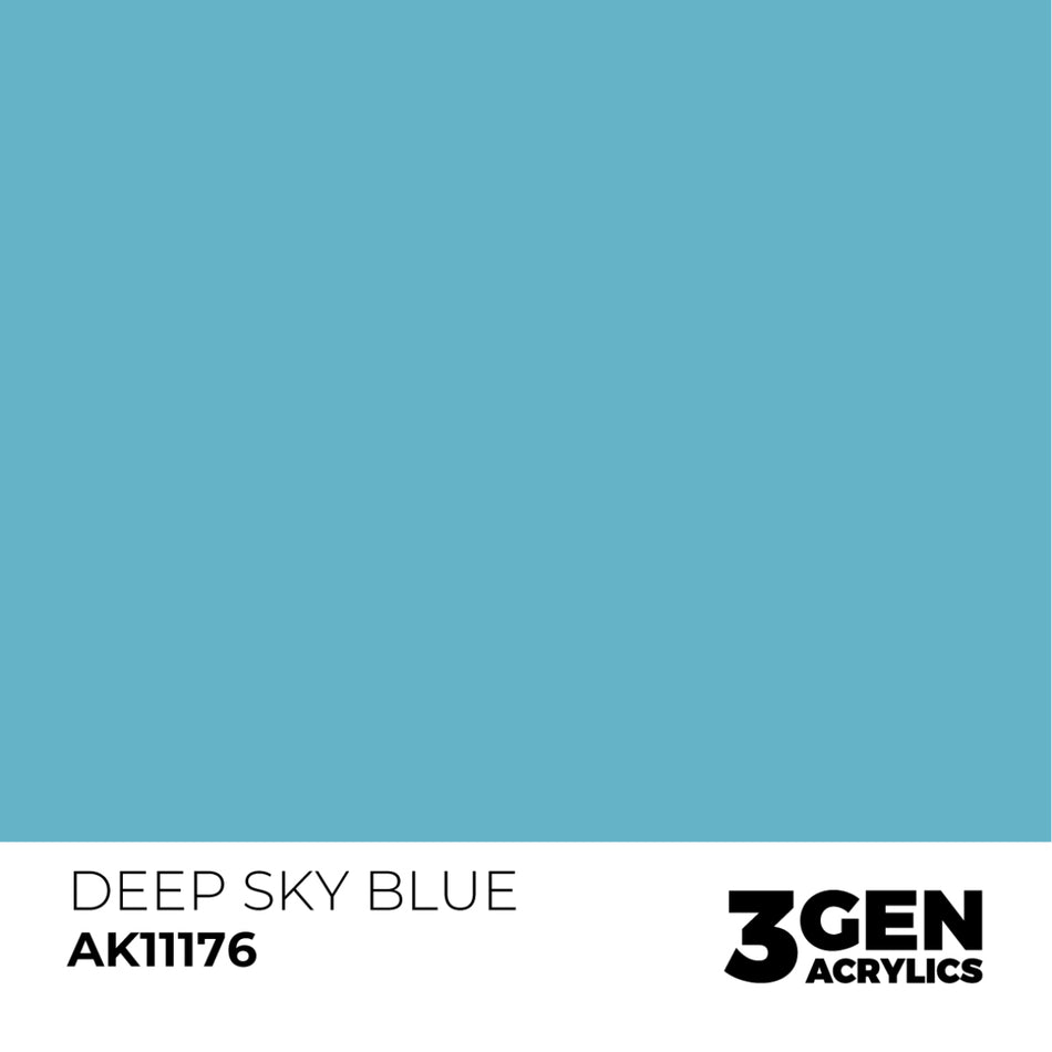 AK Interactive 3GEN - AK11176 DEEP SKY BLUE – STANDARD