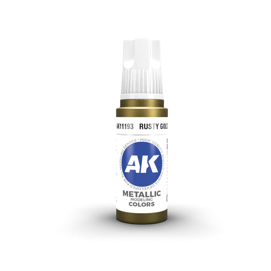 AK Interactive 3GEN - AK11193 RUSTY GOLD – METALLIC