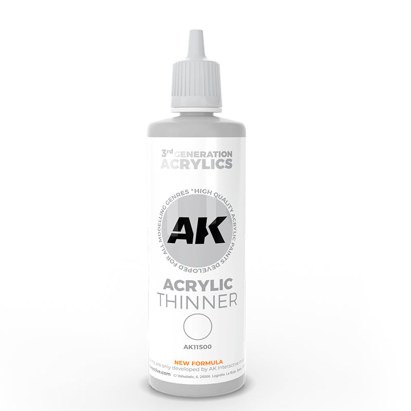 AK Interactive 3GEN - AK11500 AK11500 3GEN THINNER 100ml