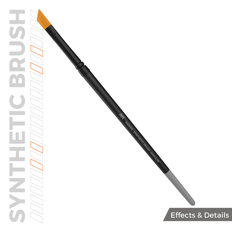 AK Interactive Synthetic Brush - Angular