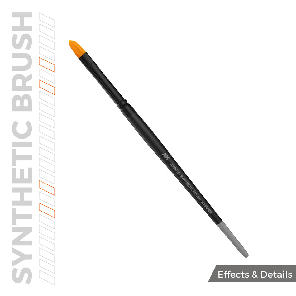 AK Interactive Synthetic Brush - Hammer