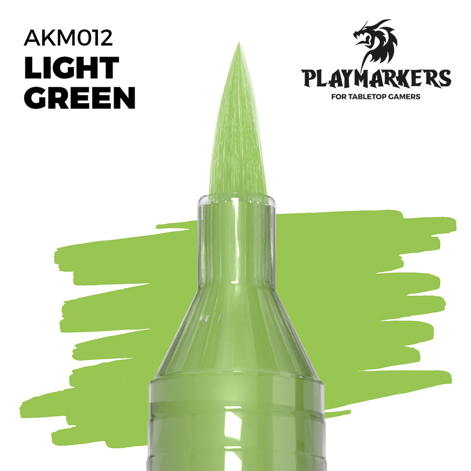 AK Interactive LIGHT GREEN – PLAYMARKER