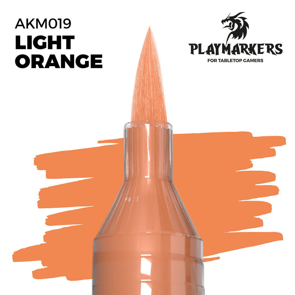 AK Interactive LIGHT ORANGE – PLAYMARKER