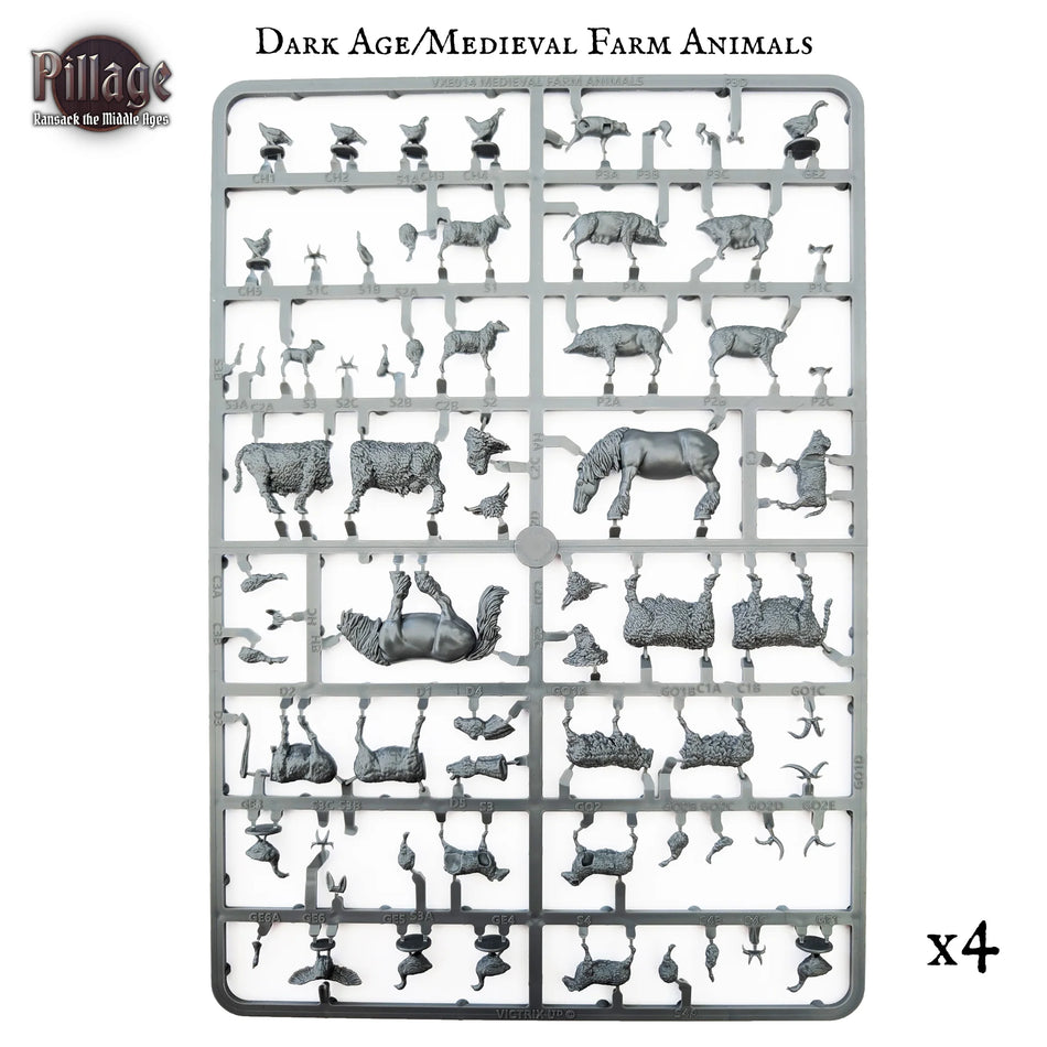 Victrix Medieval Farm Animals