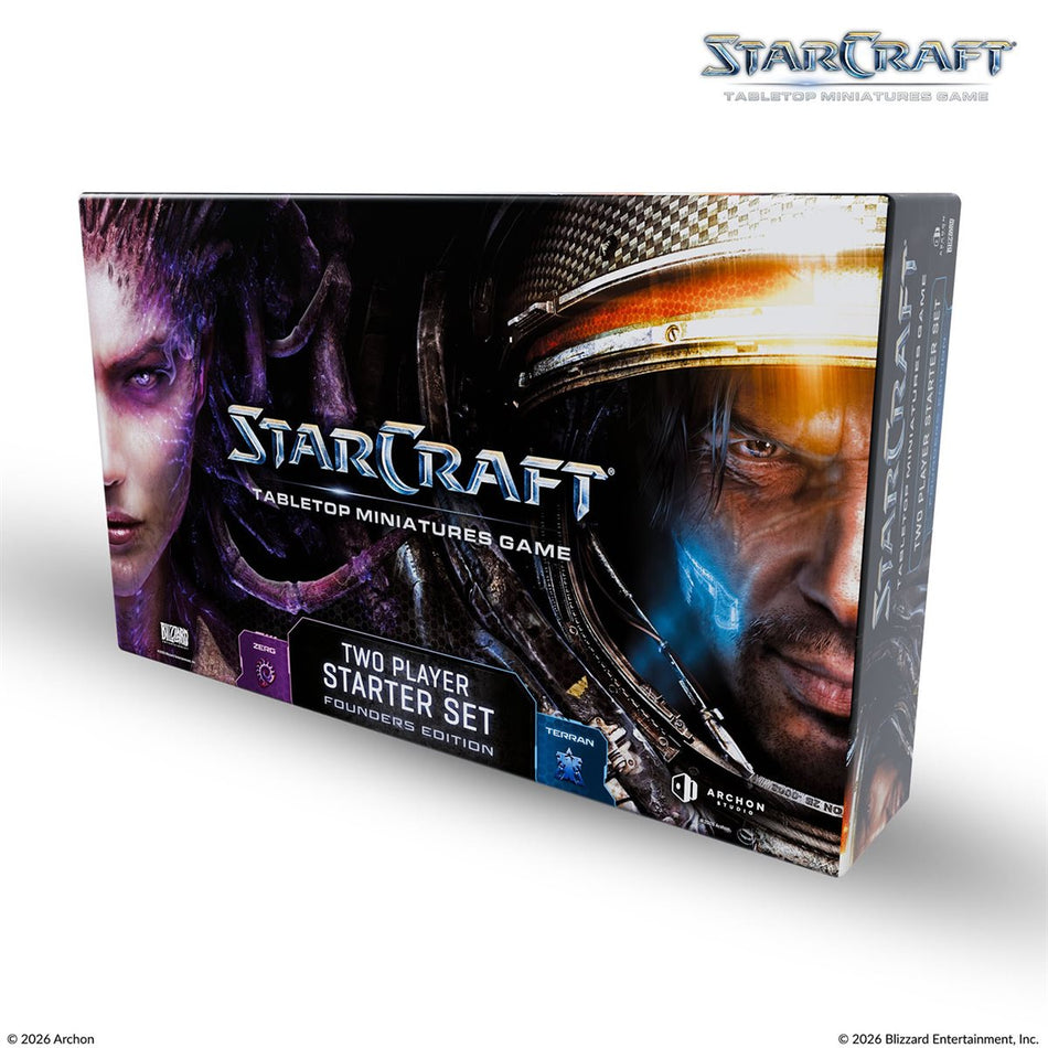 Starcraft: The Miniatures Game: Wave 1: Two Player Starter Set - Founders Edition (Pre-Order May 2026)
