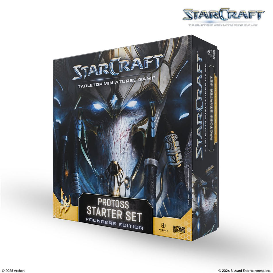 Starcraft: The Miniatures Game: Wave 1: Protoss: Starter Set - Founders Edition (Pre-Order May 2026)