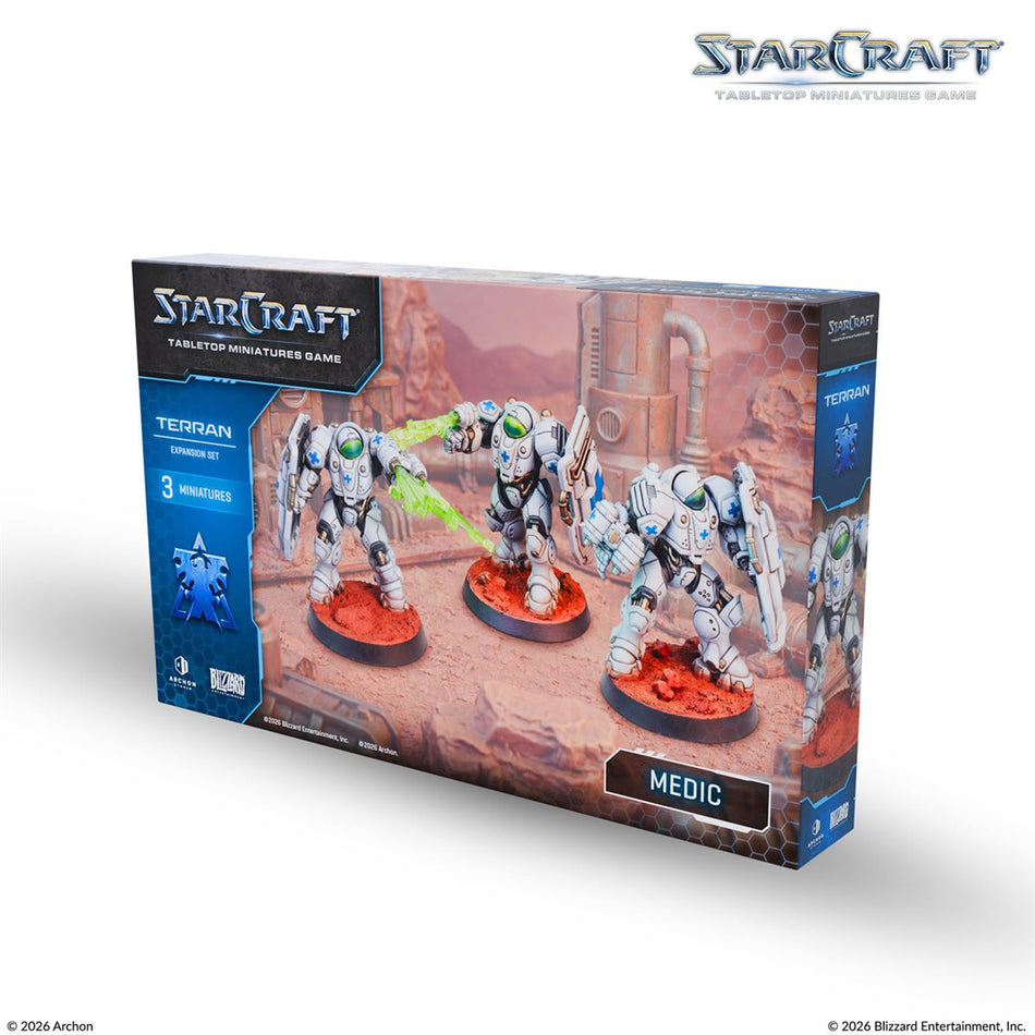 Starcraft: The Miniatures Game: Wave 1: Terran: Medic Expansion Set (Pre-Order May 2026)