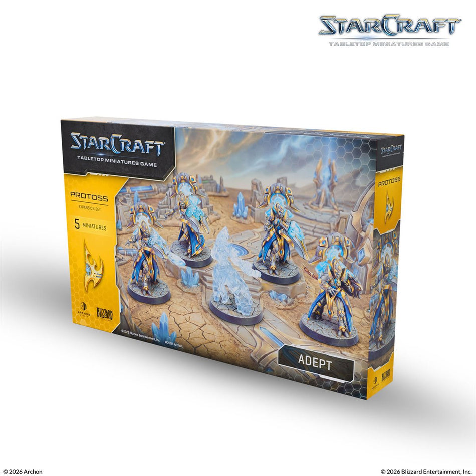 Starcraft: The Miniatures Game: Wave 1: Protoss: Adept Expansion Set (Pre-Order May 2026)