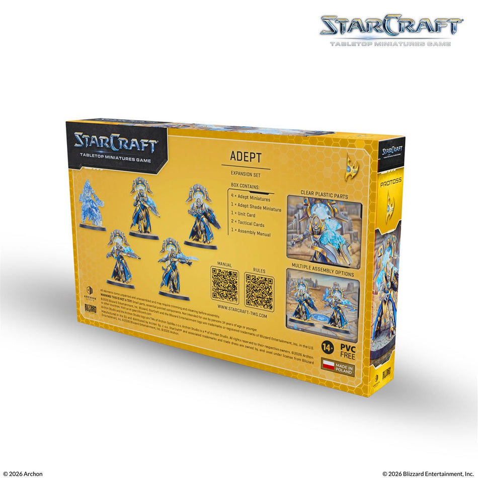Starcraft: The Miniatures Game: Wave 1: Protoss: Adept Expansion Set (Pre-Order May 2026)
