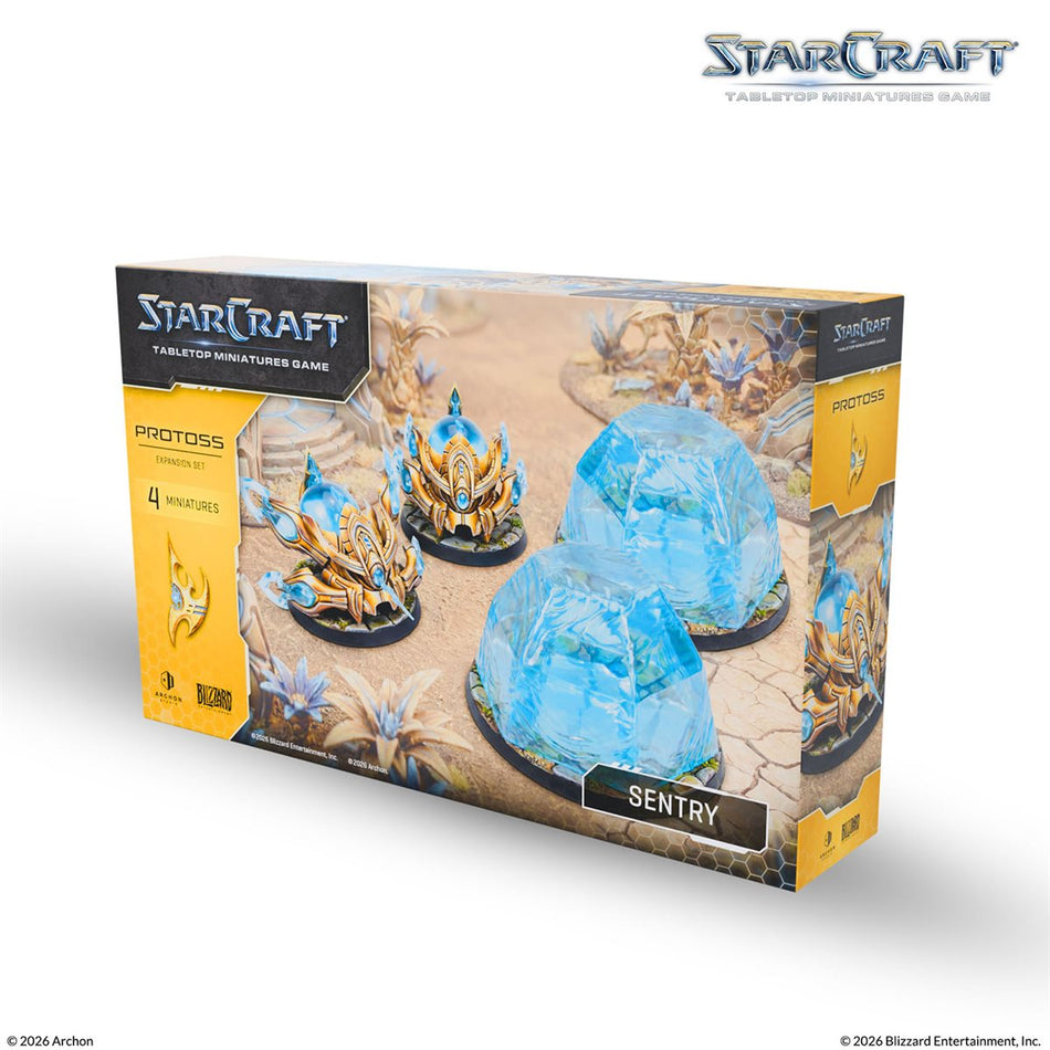 Starcraft: The Miniatures Game: Wave 1: Protoss: Sentry Expansion Set (Pre-Order May 2026)