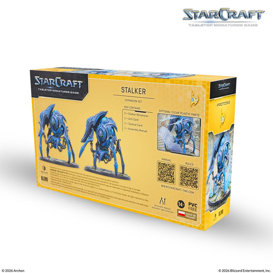Starcraft: The Miniatures Game: Wave 1: Protoss: Stalker Expansion Set (Pre-Order May 2026)
