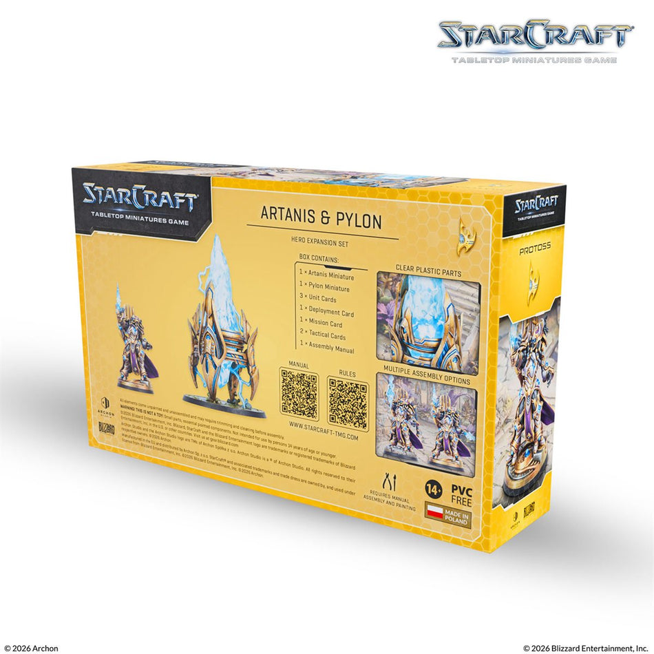Starcraft: The Miniatures Game: Wave 1: Protoss: Hierarch Artanis Hero Expansion Set (Pre-Order May 2026)