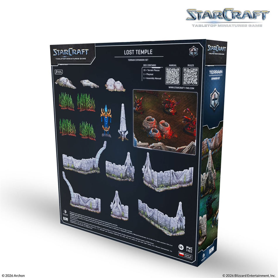 Starcraft: The Miniatures Game: Wave 1: Lost Temple - Terrain Expansion Set (Pre-Order May 2026)