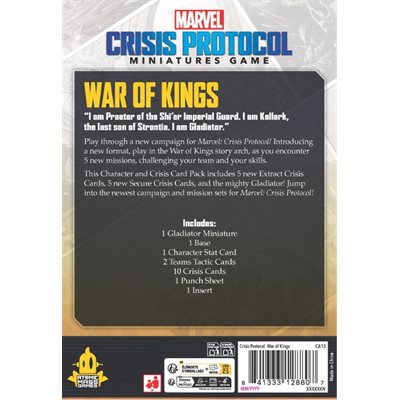 Marvel: Crisis Protocol: War of Kings - Character and Crisis Card Pack
