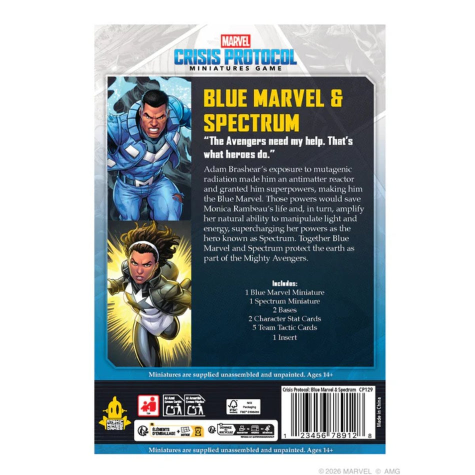 Marvel: Crisis Protocol: Blue Marvel & Spectrum