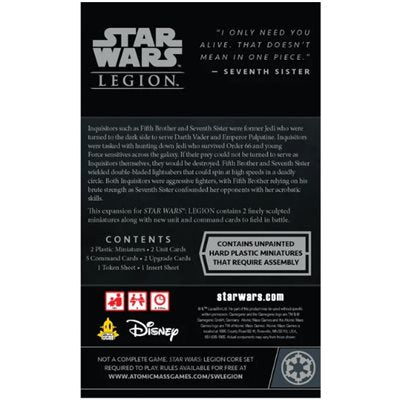 Star Wars: Legion: Fifth Brother & Seventh Sister - Operative Expansion