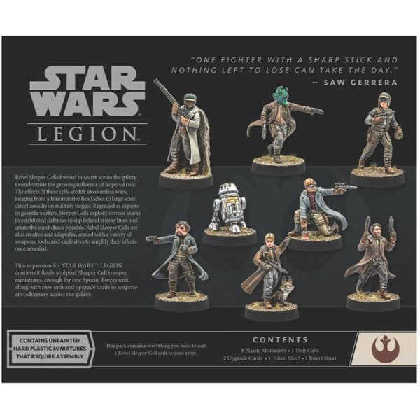 Star Wars: Legion: Rebel Sleeper Cell - Unit Expansion