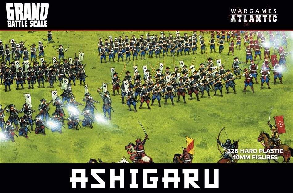 Ashigaru Epic 10mm Plastic Miniatures (Copy)