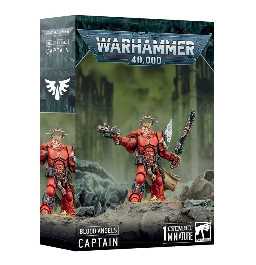 Space Marines Blood Angels Captain