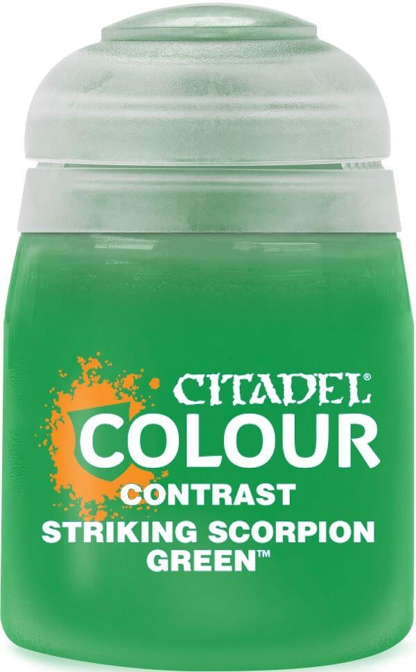 Citadel Contrast Paints Striking Scorpion Green