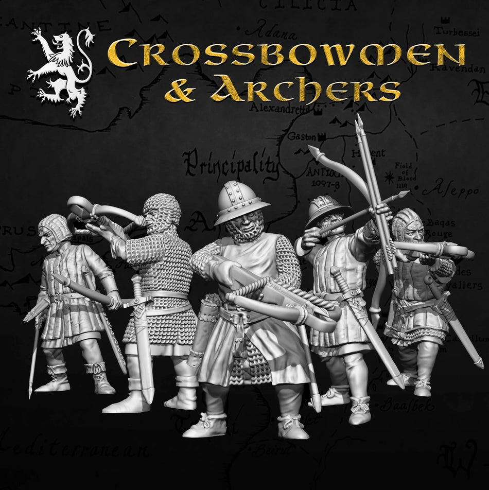 Medieval Crossbowmen & Archers