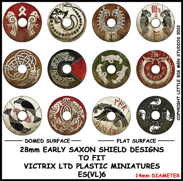 Early Saxon Shield Designs 6