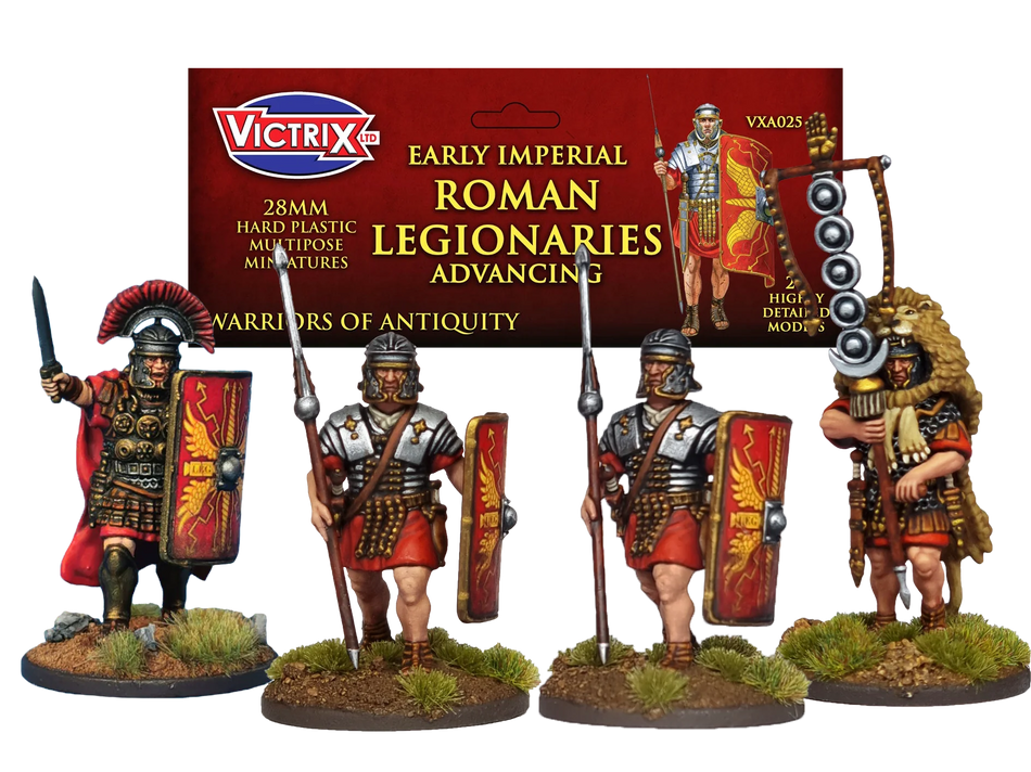 Early Imperial Roman Legionaries Advancing