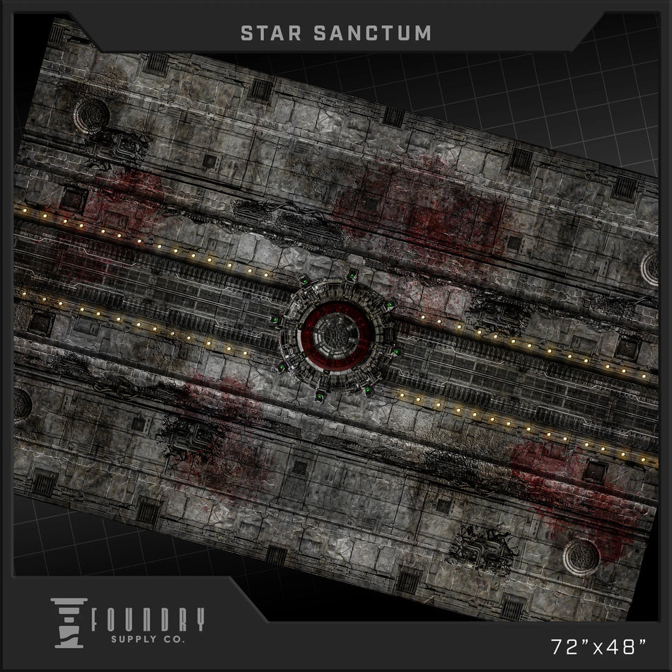 Game Mat "Star Sanctum" neoprene 48" x 72" (Pre-Order July 2026)
