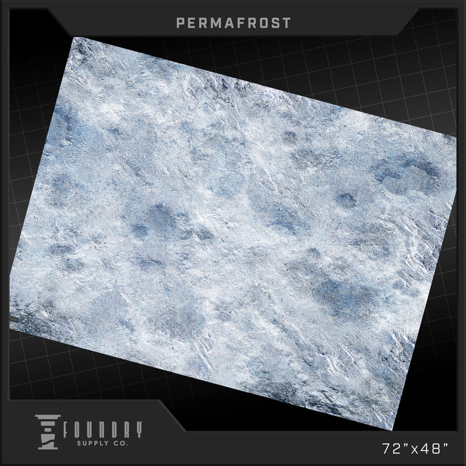 Game Mat "Permafrost" neoprene 48" x 72" (Pre-Order July 2026)