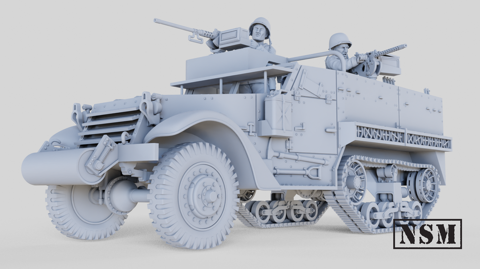 United States M3A1 Halftrack
