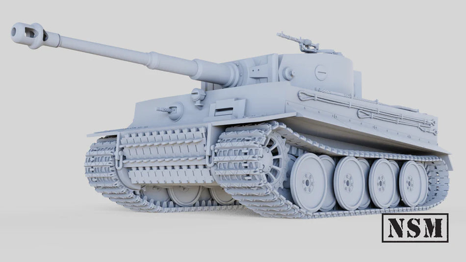 German Tiger - Panzer IV mid-production