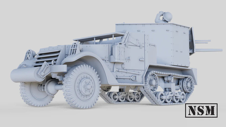 Allied Army M15 CGMC Halftrack