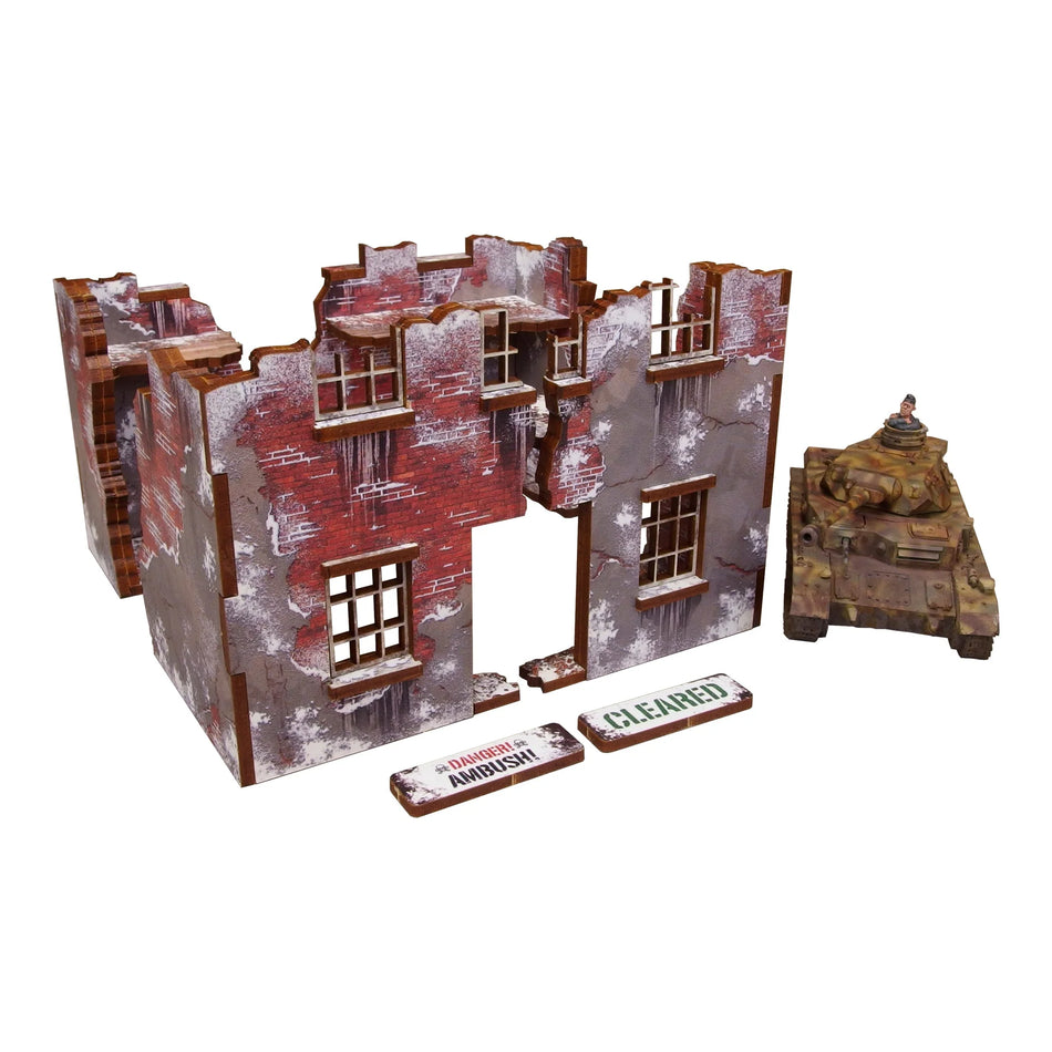 Pre-Painted WW2 Ruin 3