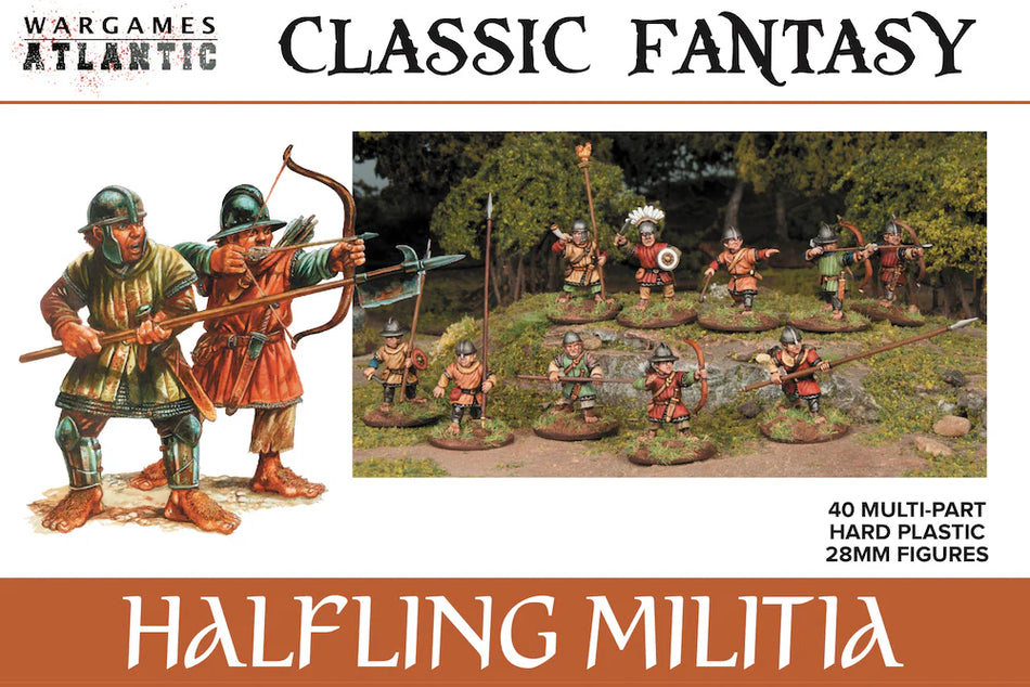 Halfling Militia Plastic Miniatures