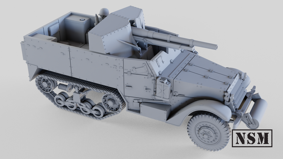 United States M3 Halftrack 75mm Tank Destroyer