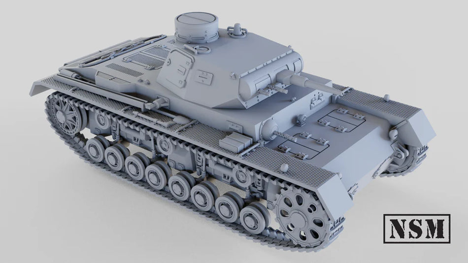 German Panzer III B
