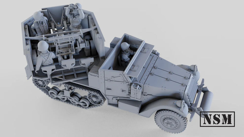 Allied Army M15 CGMC Halftrack