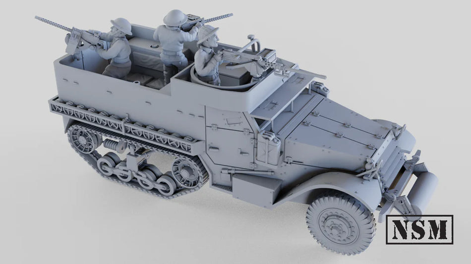 British Army M9A1 Halftrack