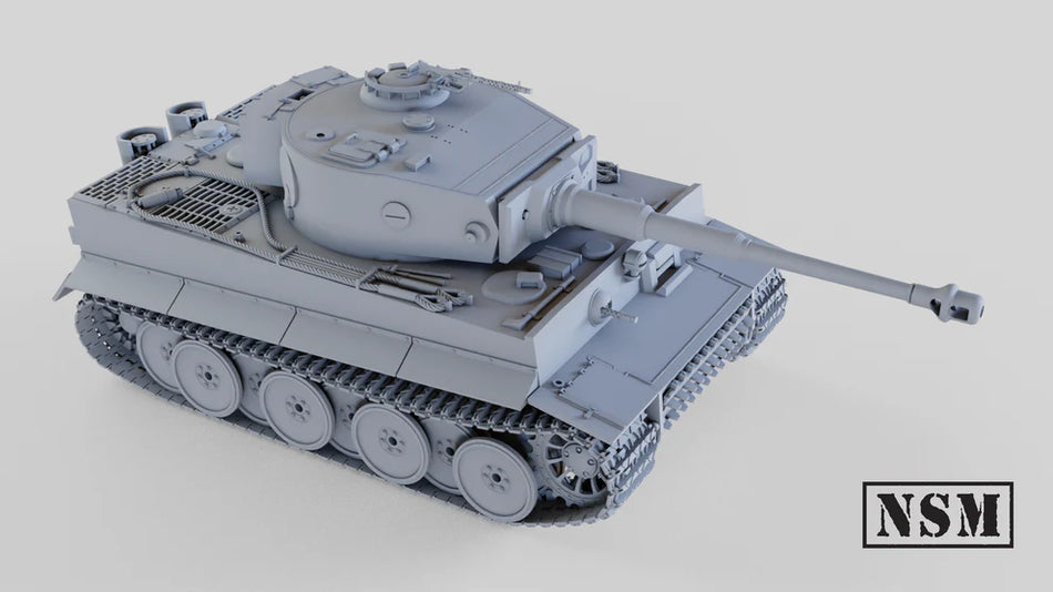 German Tiger - Panzer IV mid-production