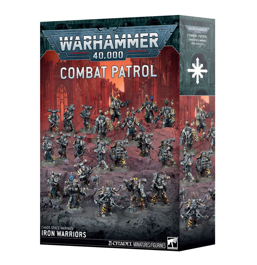Combat Patrol: Chaos Space Marines – Iron Warriors (Pre-Order April 18th 2026)
