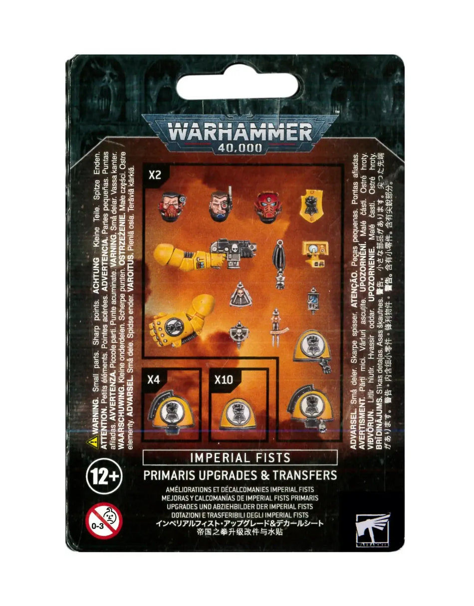 Imperial Fists Primaris Upgrades and Transfers