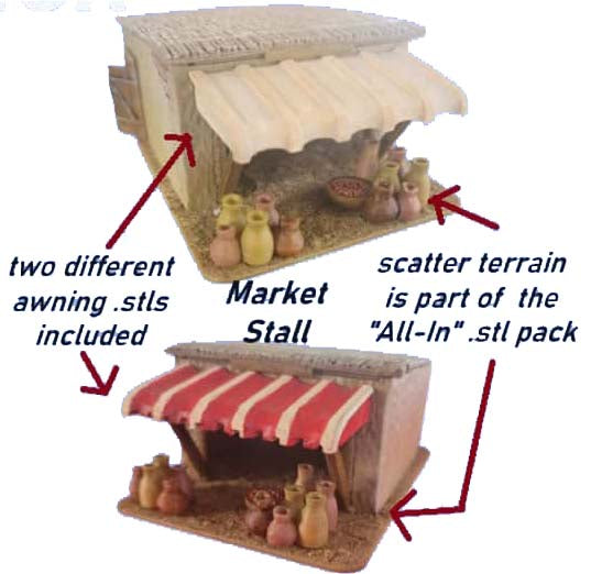 Middle Eastern Market Stall
