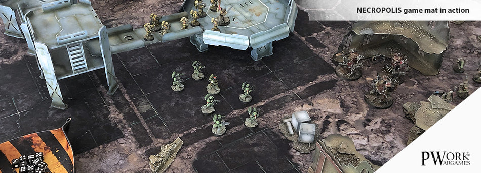 Game Mat "Necropolis" neoprene 44" x 60" (Copy)