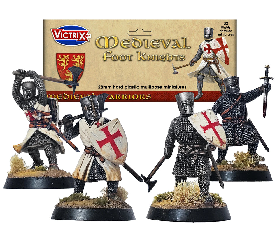 Medieval Foot Knights (Pre-Order Oct 15 2025)