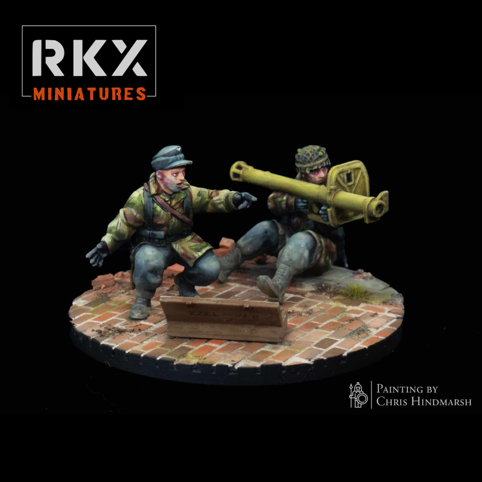 German Fallschirmjäger Panzerschrek Team