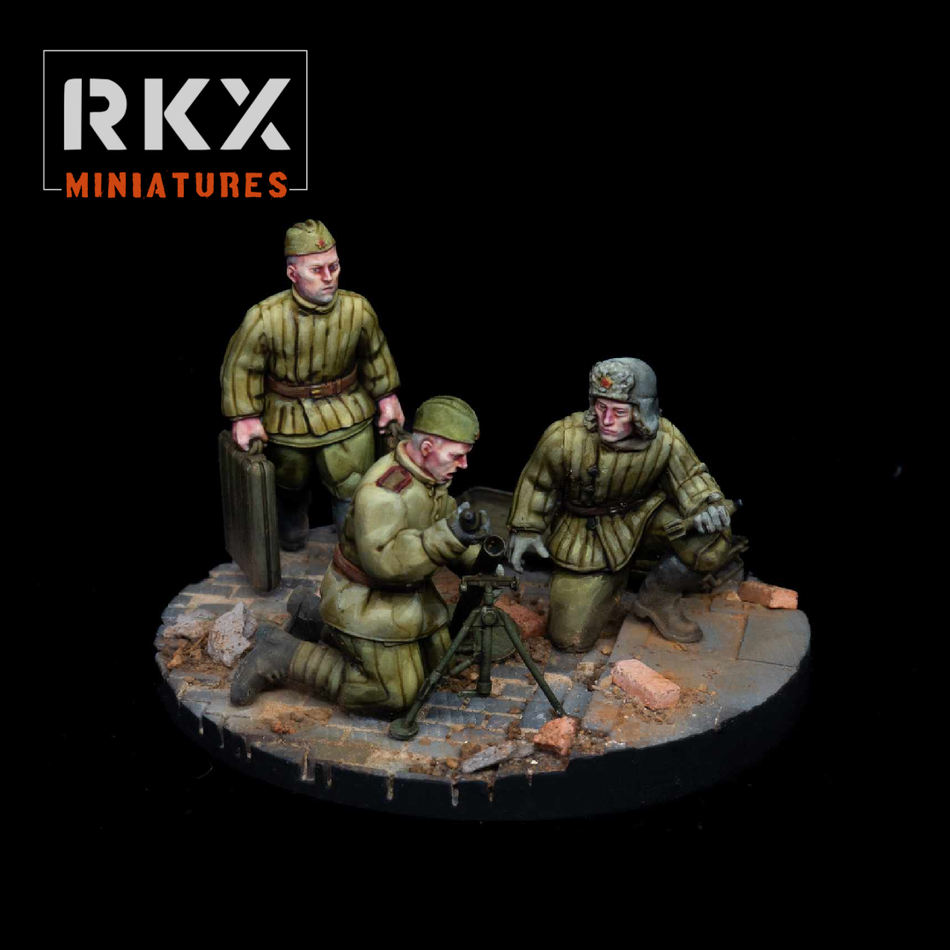 Soviet RM38 50mm Mortar Team