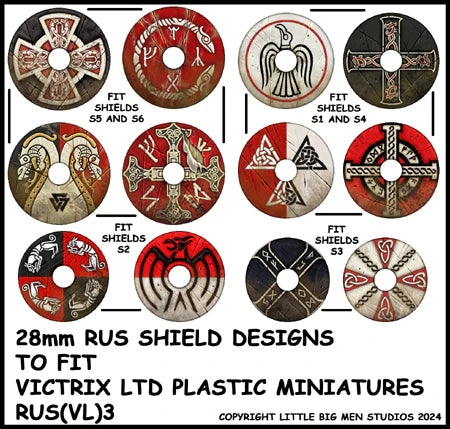 Rus Shield Transfers RUS (VL) 3