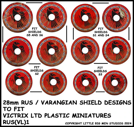 Rus Shield Transfers RUS (VL) 1