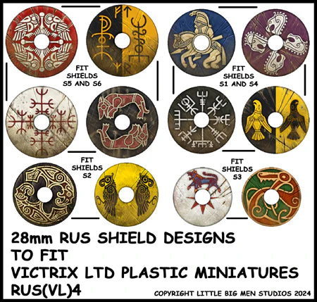 Rus Shield Transfers RUS (VL) 4